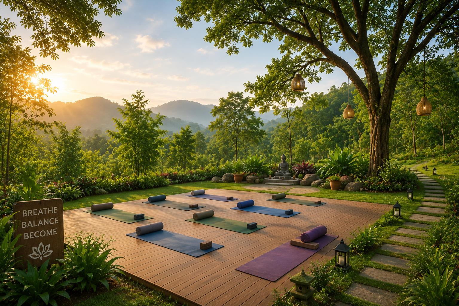 Yoga retreat center