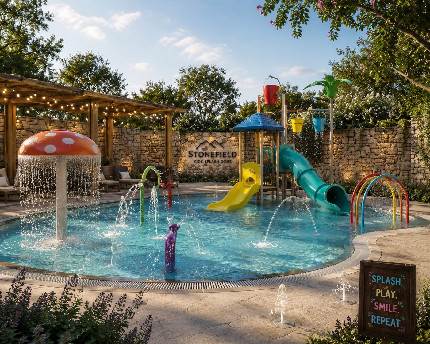 Splash zone